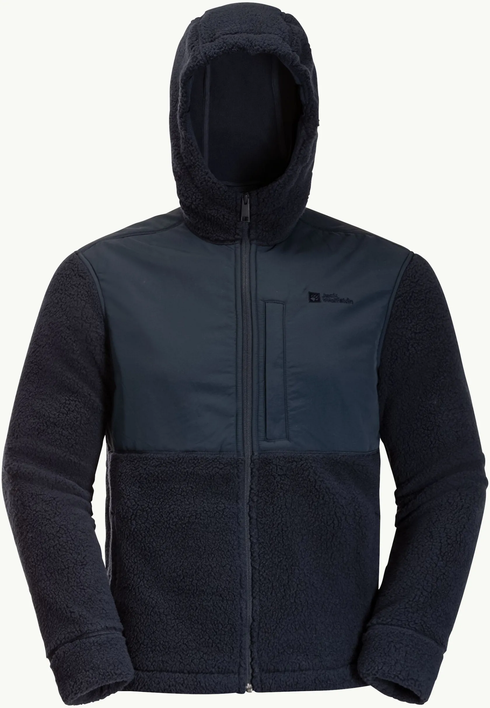 Discount Felslicht Hooded Jkt M Herren Fleece|Fleecejacken