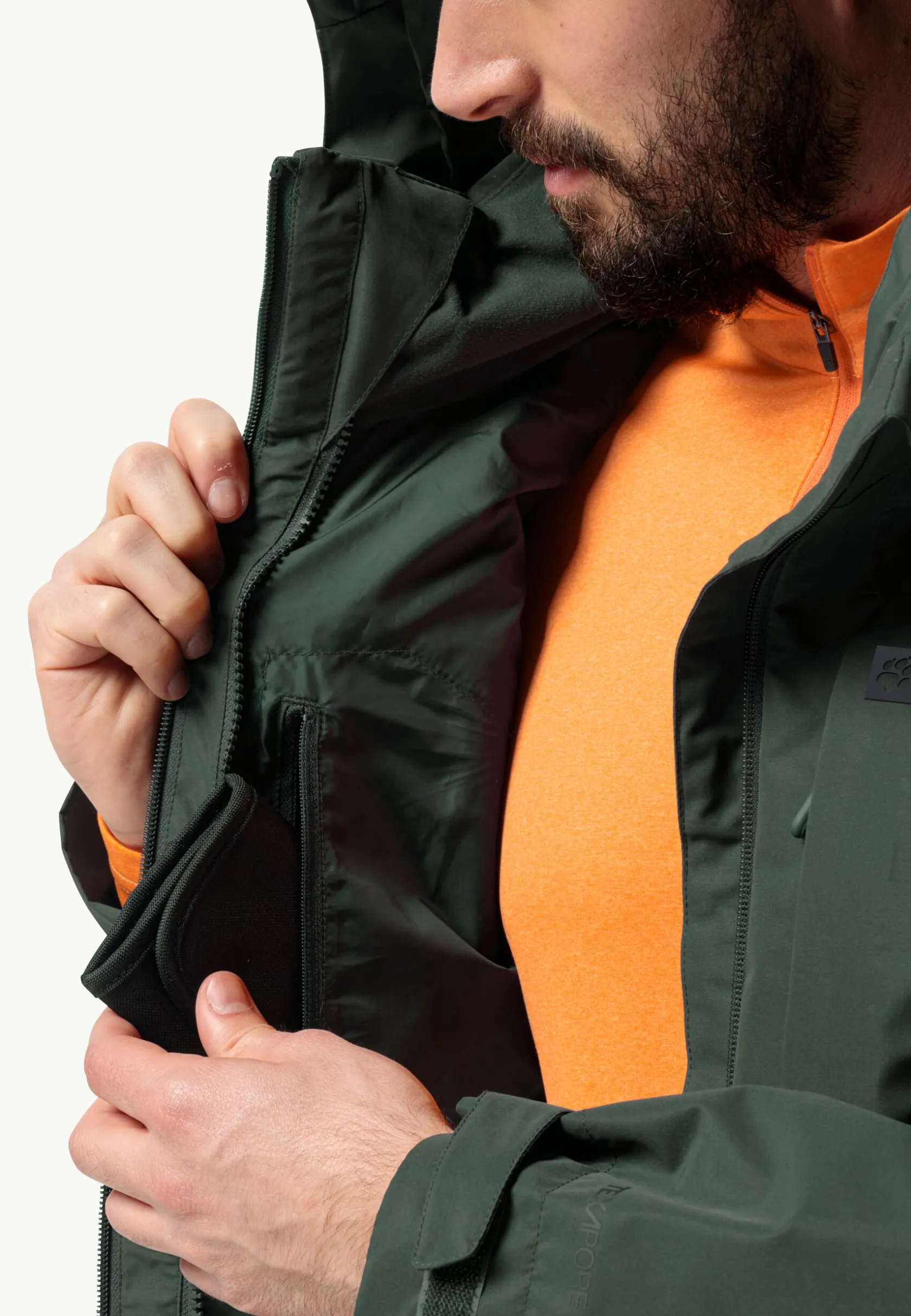 Outlet Fernblick 2l Jkt M Herren Übergangsjacken|Regenjacken