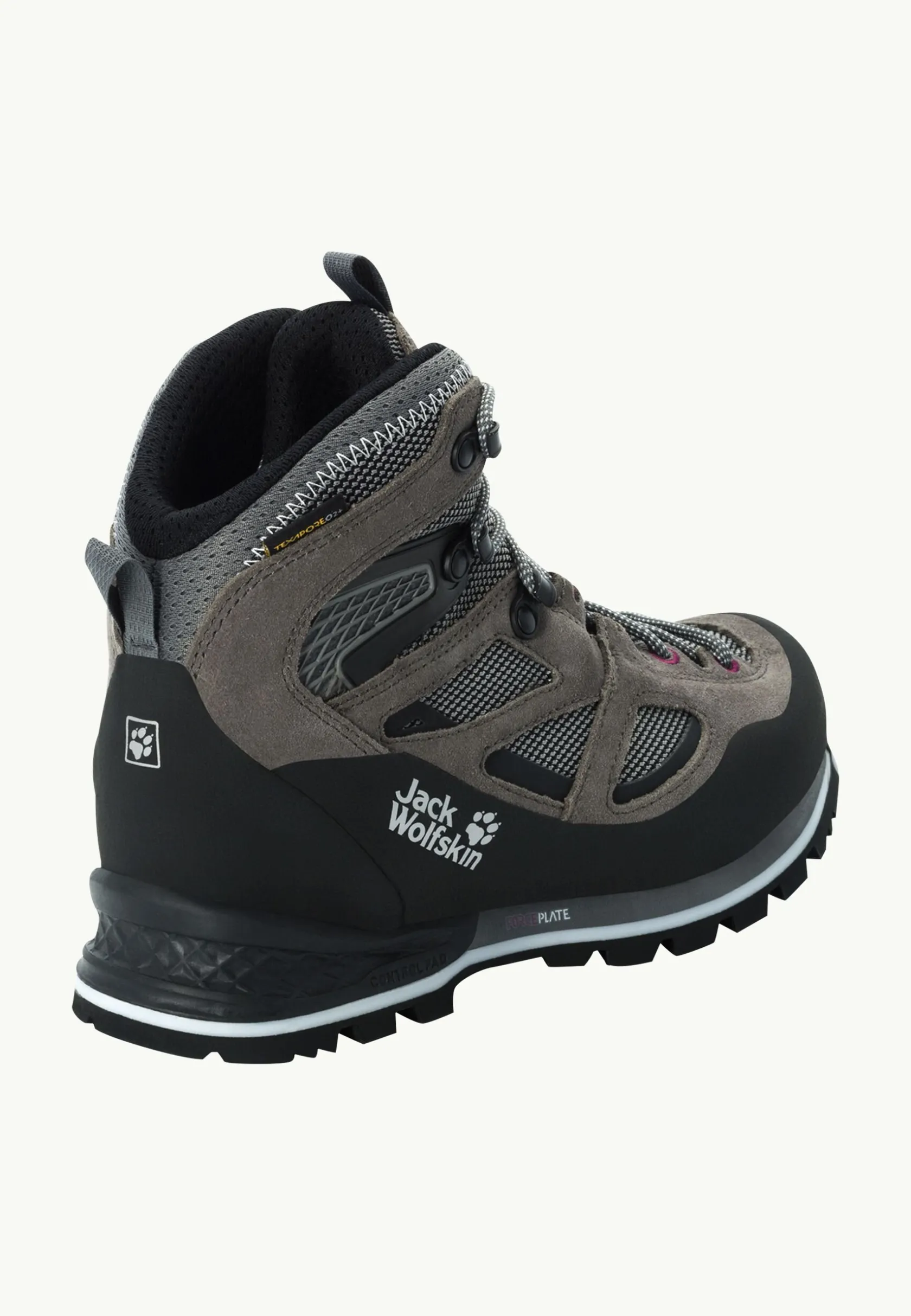 Clearance Force Crest Texapore Mid W Damen Wasserdichte Schuhe|Wanderschuhe
