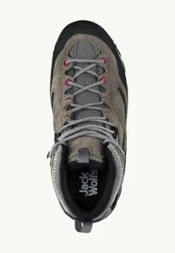 Clearance Force Crest Texapore Mid W Damen Wasserdichte Schuhe|Wanderschuhe