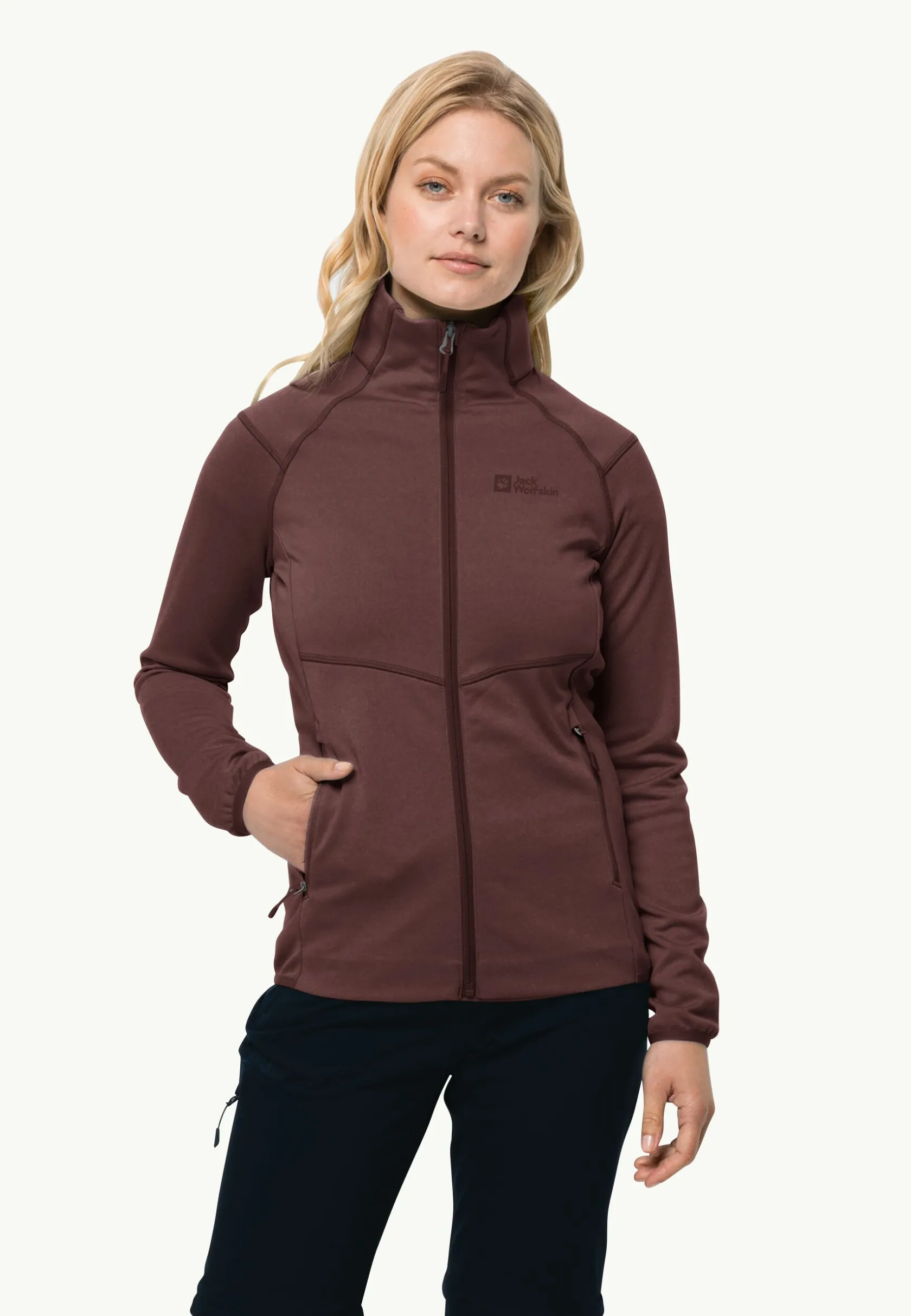 Discount Fortberg Fz W Damen Fleece|Fleecejacken