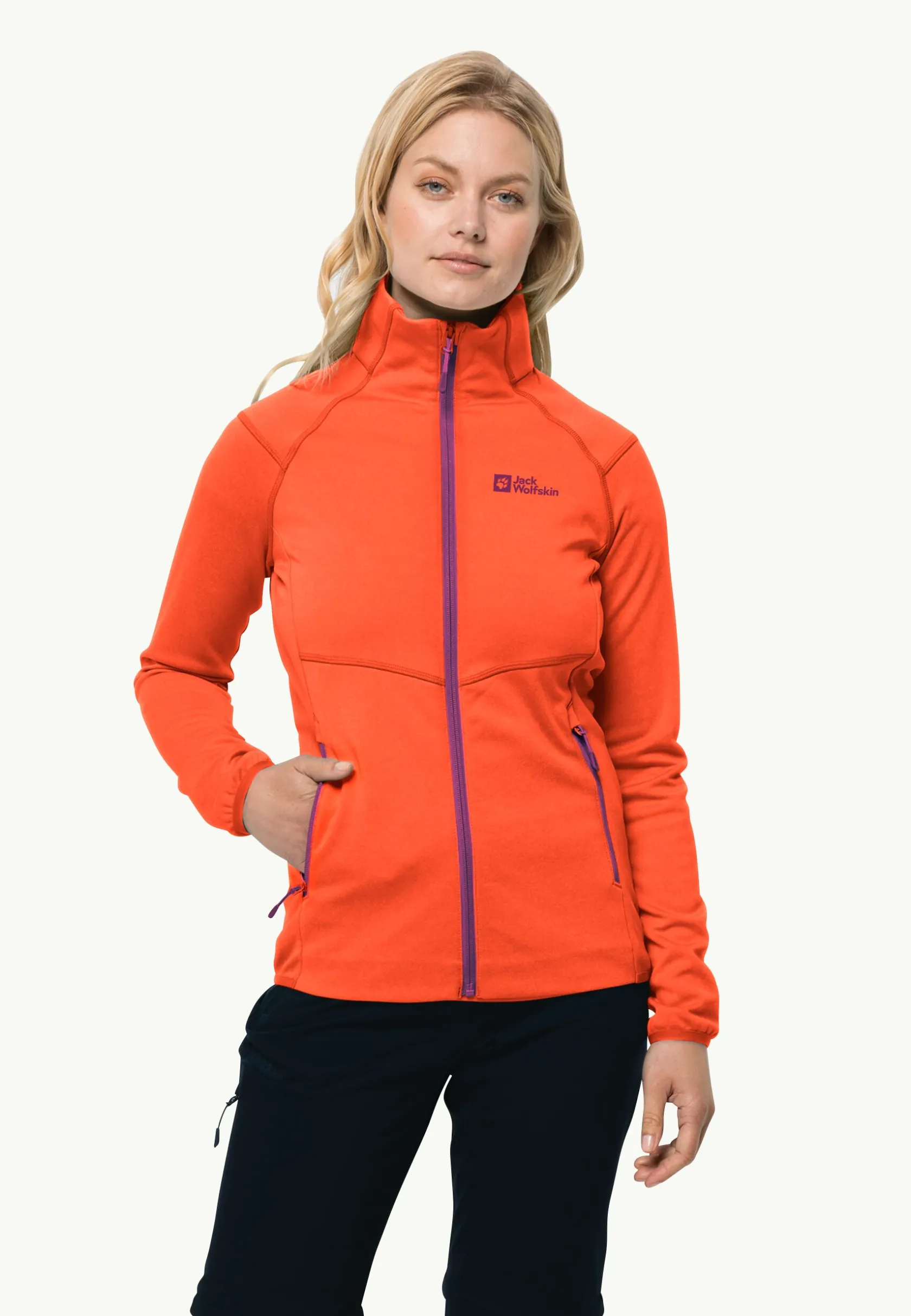 Discount Fortberg Fz W Damen Fleece|Fleecejacken
