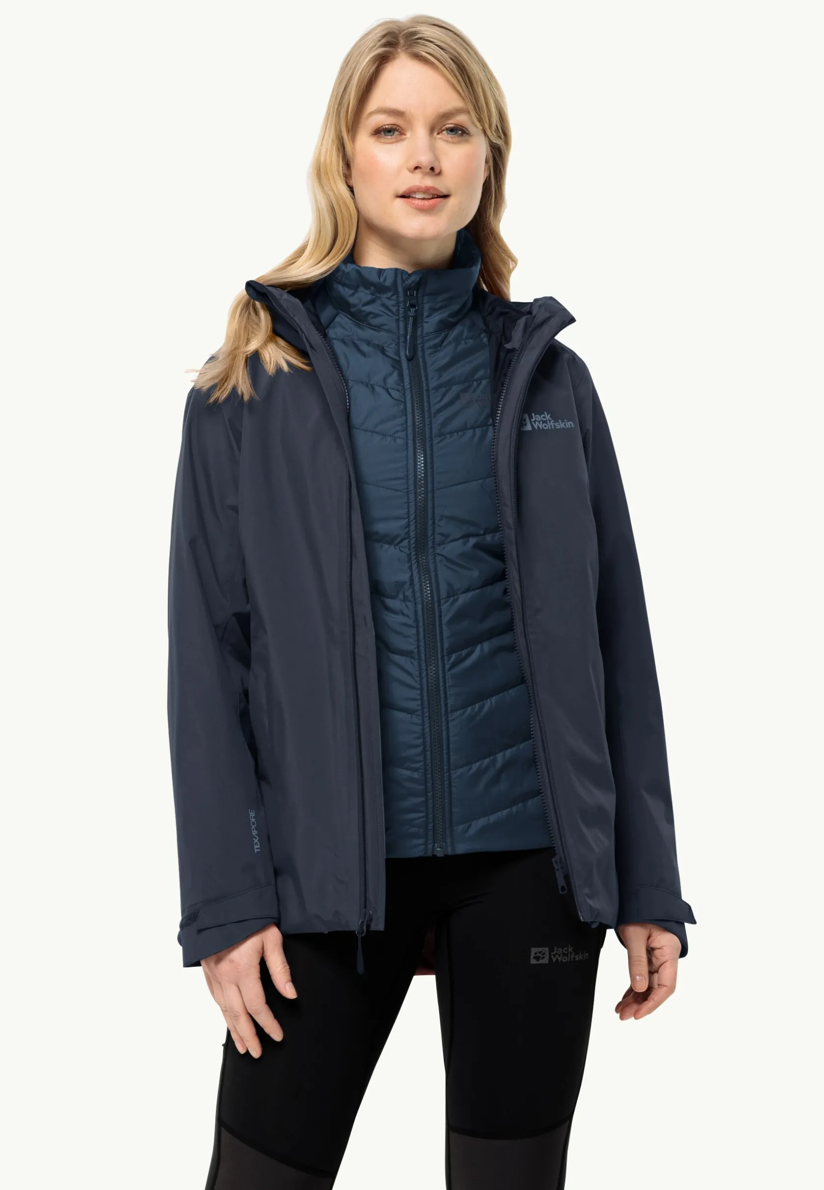 Clearance Glaabach 3in1 Jkt W Damen Übergangsjacken|Regenjacken