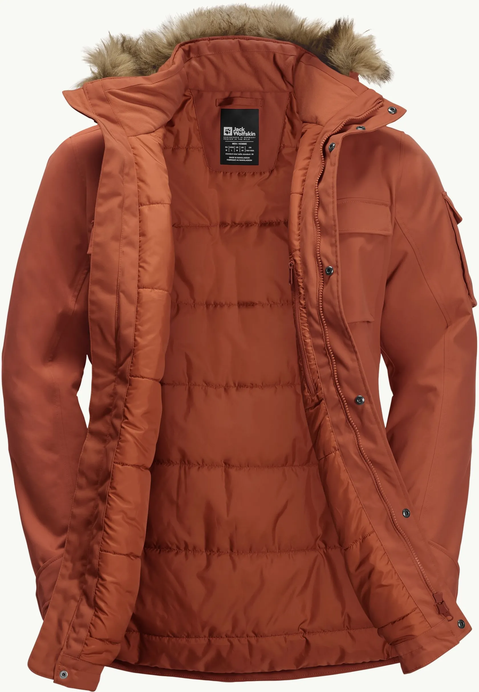 Fashion Glacier Canyon Parka Herren Übergangsjacken|Regenjacken