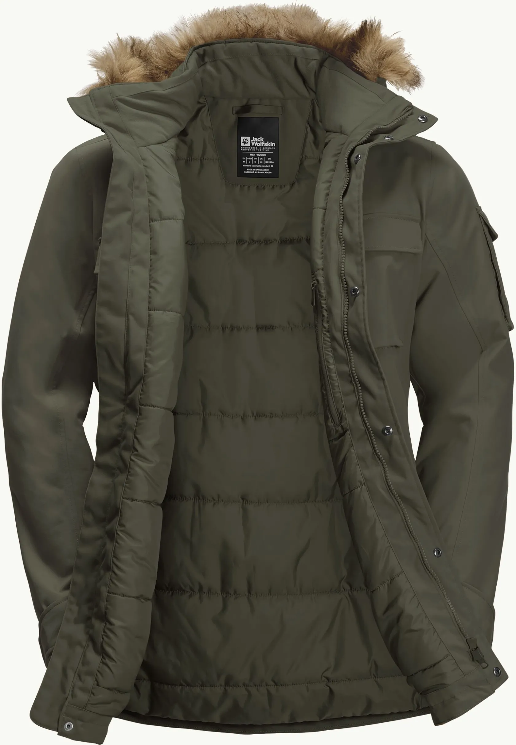 Fashion Glacier Canyon Parka Herren Übergangsjacken|Regenjacken