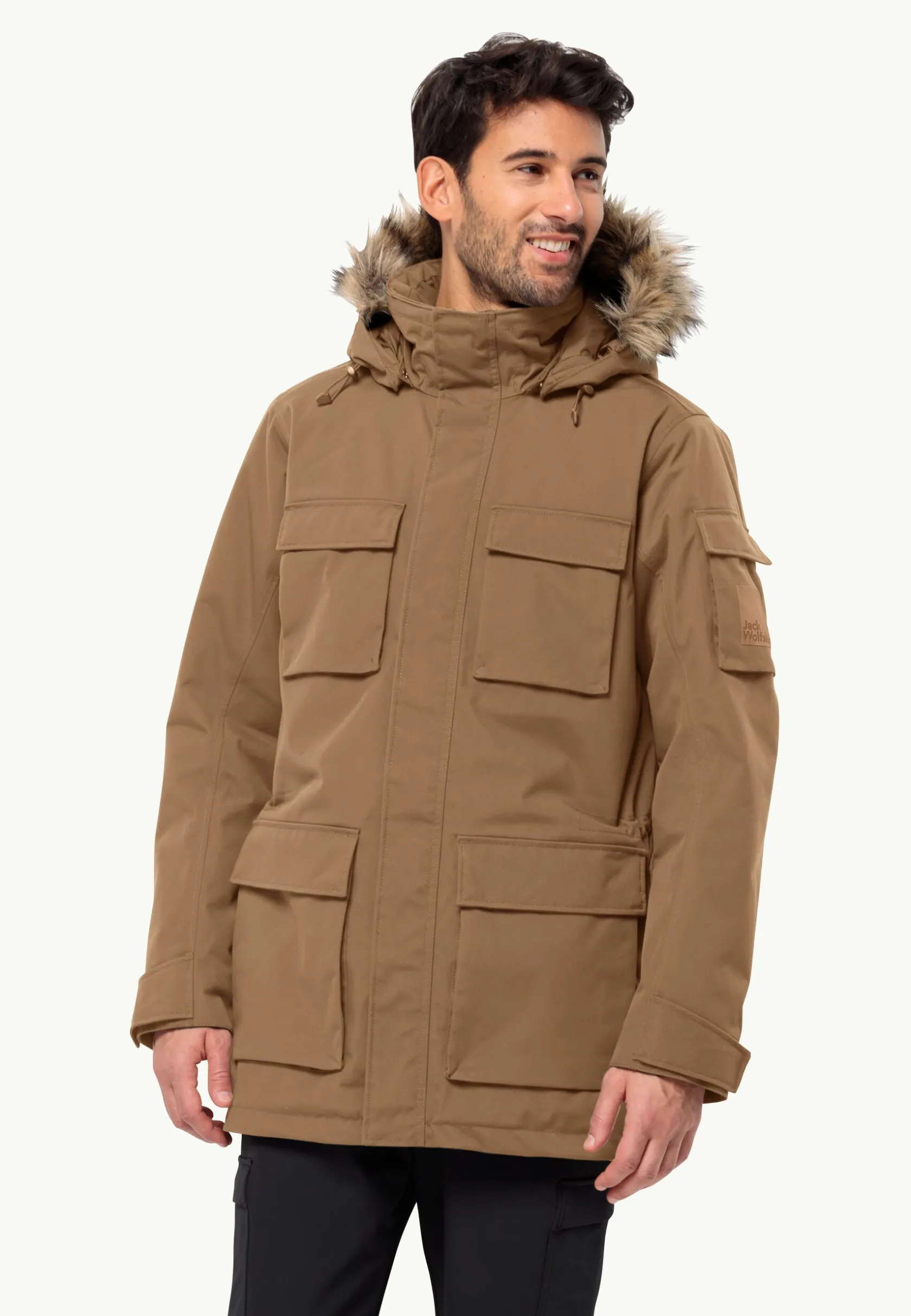 Fashion Glacier Canyon Parka Herren Übergangsjacken|Regenjacken