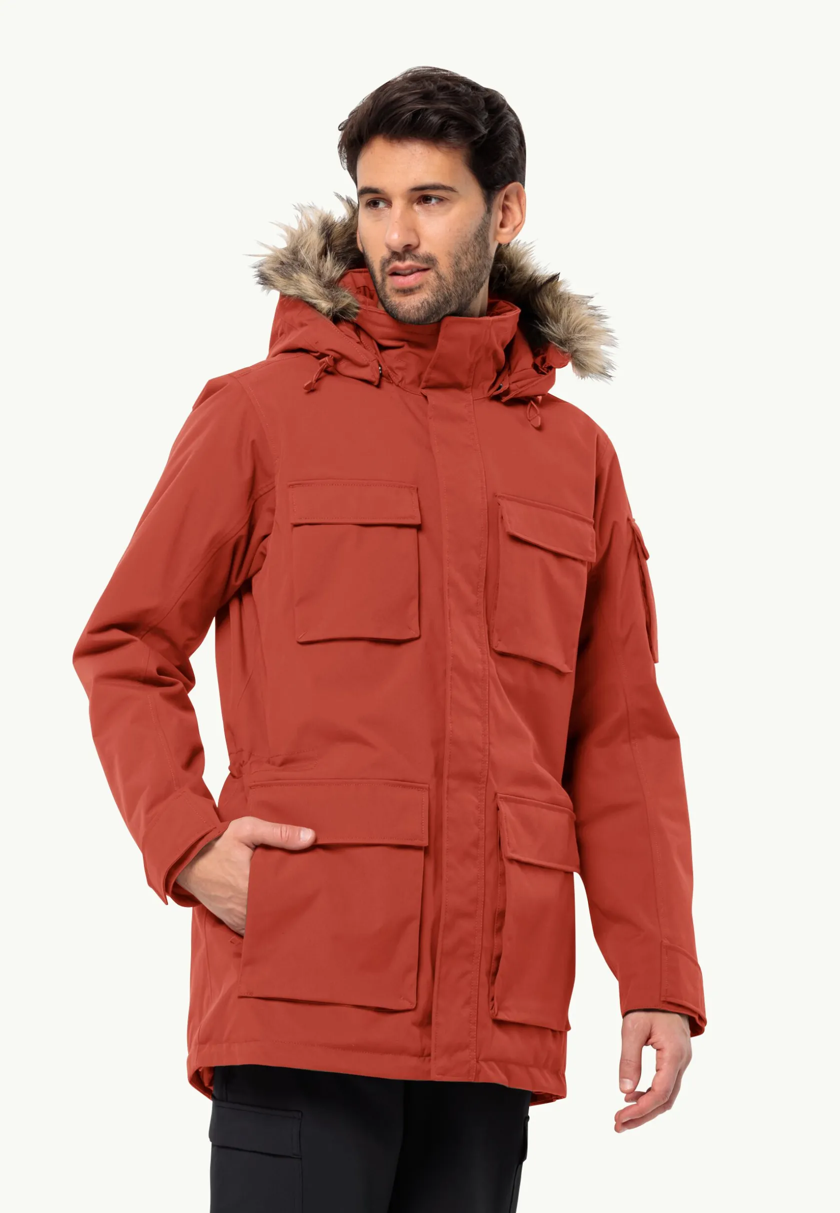 Fashion Glacier Canyon Parka Herren Übergangsjacken|Regenjacken