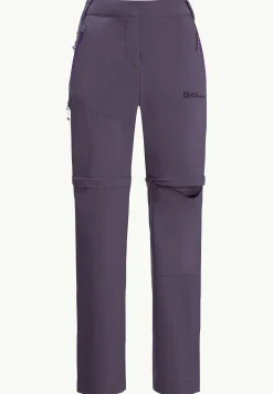 Outlet Glastal Zip Away Pants W Damen Softshellhosen|Wanderhosen