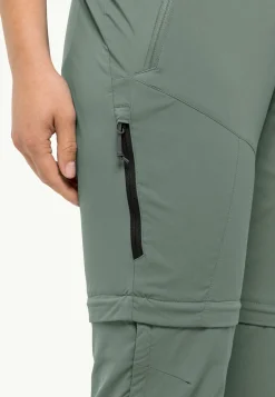 Outlet Glastal Zip Away Pants W Damen Softshellhosen|Wanderhosen