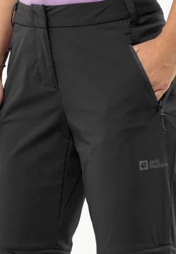 Hot Glastal Zip Off Pants W Damen Softshellhosen|Wanderhosen