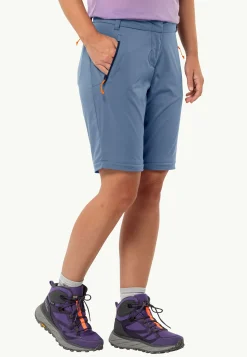 Hot Glastal Zip Off Pants W Damen Softshellhosen|Wanderhosen