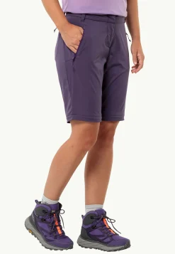 Hot Glastal Zip Off Pants W Damen Softshellhosen|Wanderhosen
