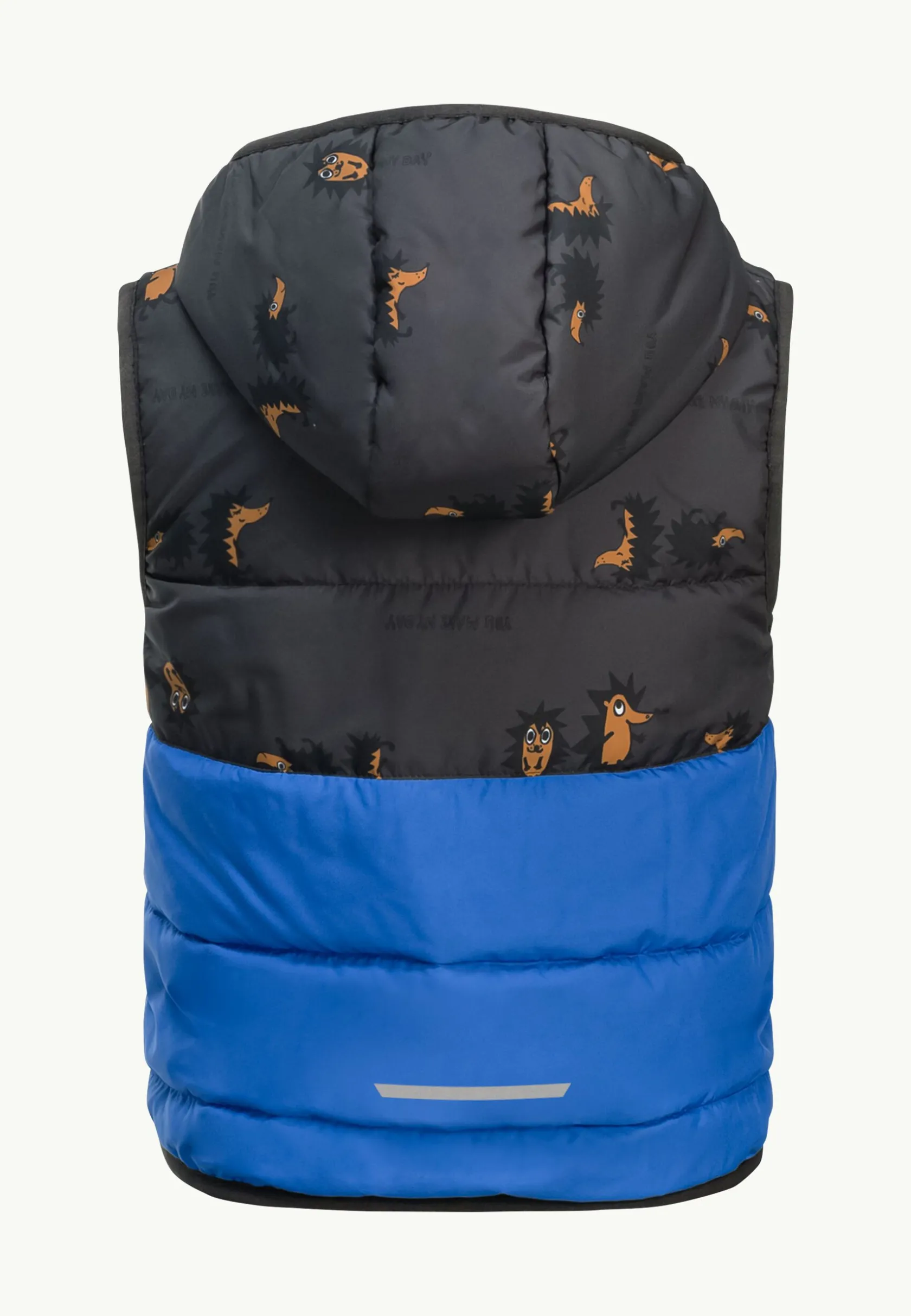 Hot Gleely Ins Hooded Vest K Kinder Fleece|Fleecejacken