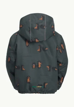 Fashion Gleely 2l Ins Print Jkt K Kinder Übergangsjacken|Regenjacken