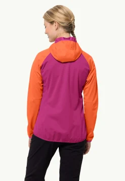 Online Go Hike Softshell W Damen Windjacken|Fleecejacken