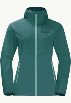 Online Go Hike Softshell W Damen Windjacken|Fleecejacken