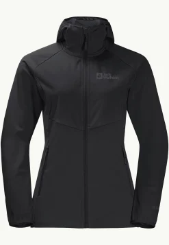 Online Go Hike Softshell W Damen Windjacken|Fleecejacken