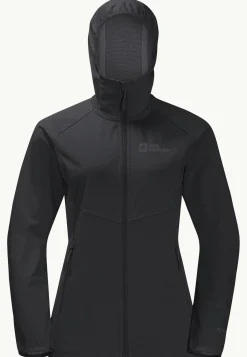 Online Go Hike Softshell W Damen Windjacken|Fleecejacken