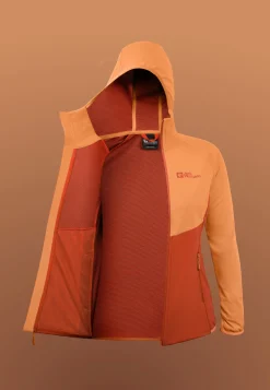 Online Go Hike Softshell W Damen Windjacken|Fleecejacken