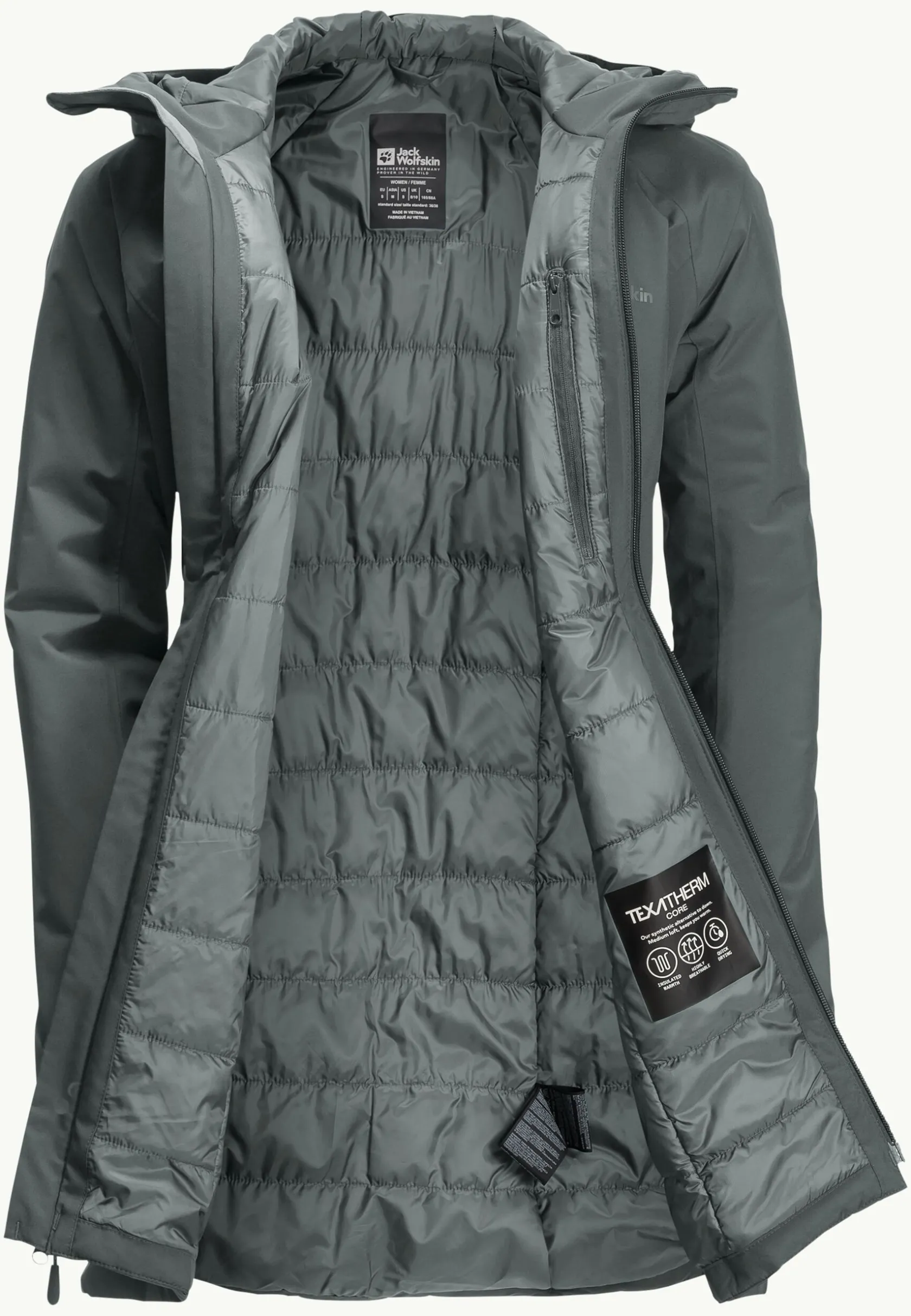 Fashion Heidelstein Ins Jkt W Damen Windjacken|Übergangsjacken