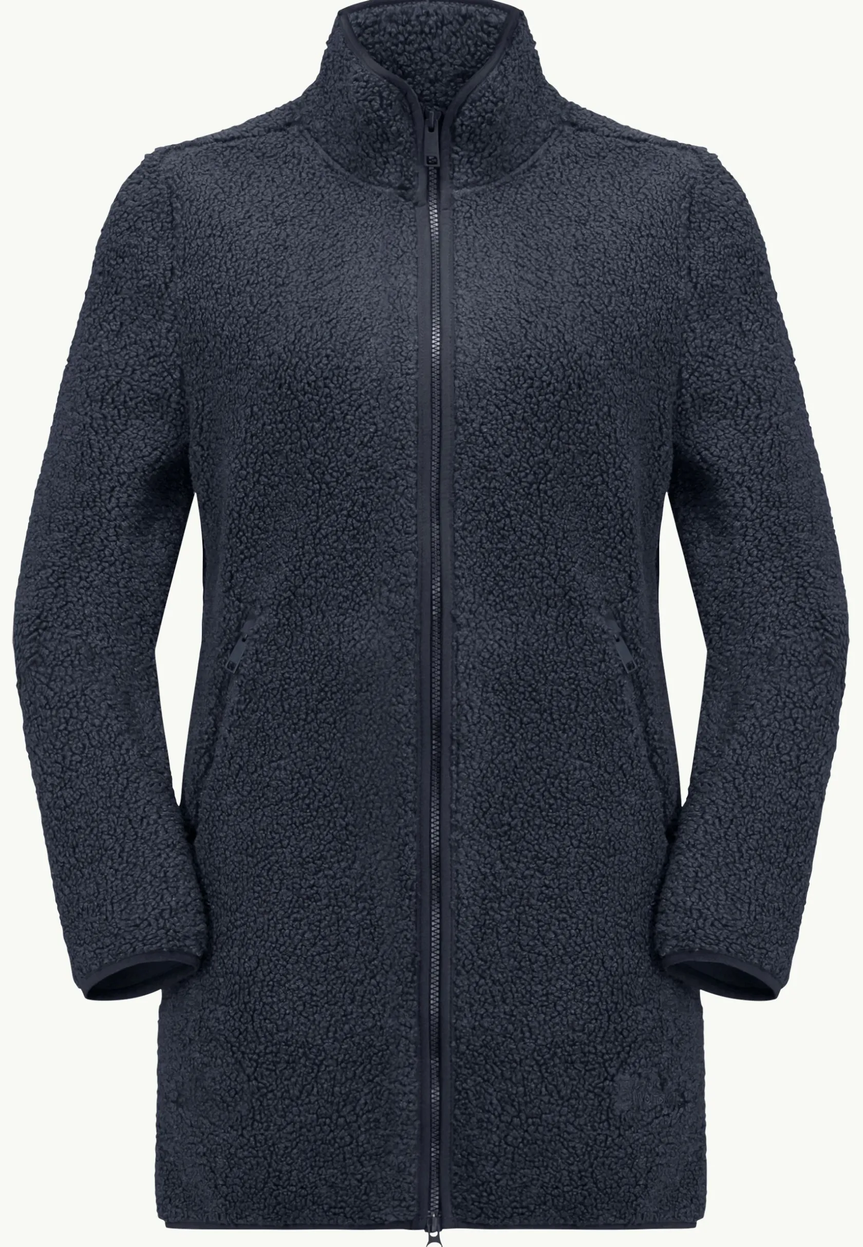 Sale High Curl Coat W Damen Fleecejacken|Übergangsjacken