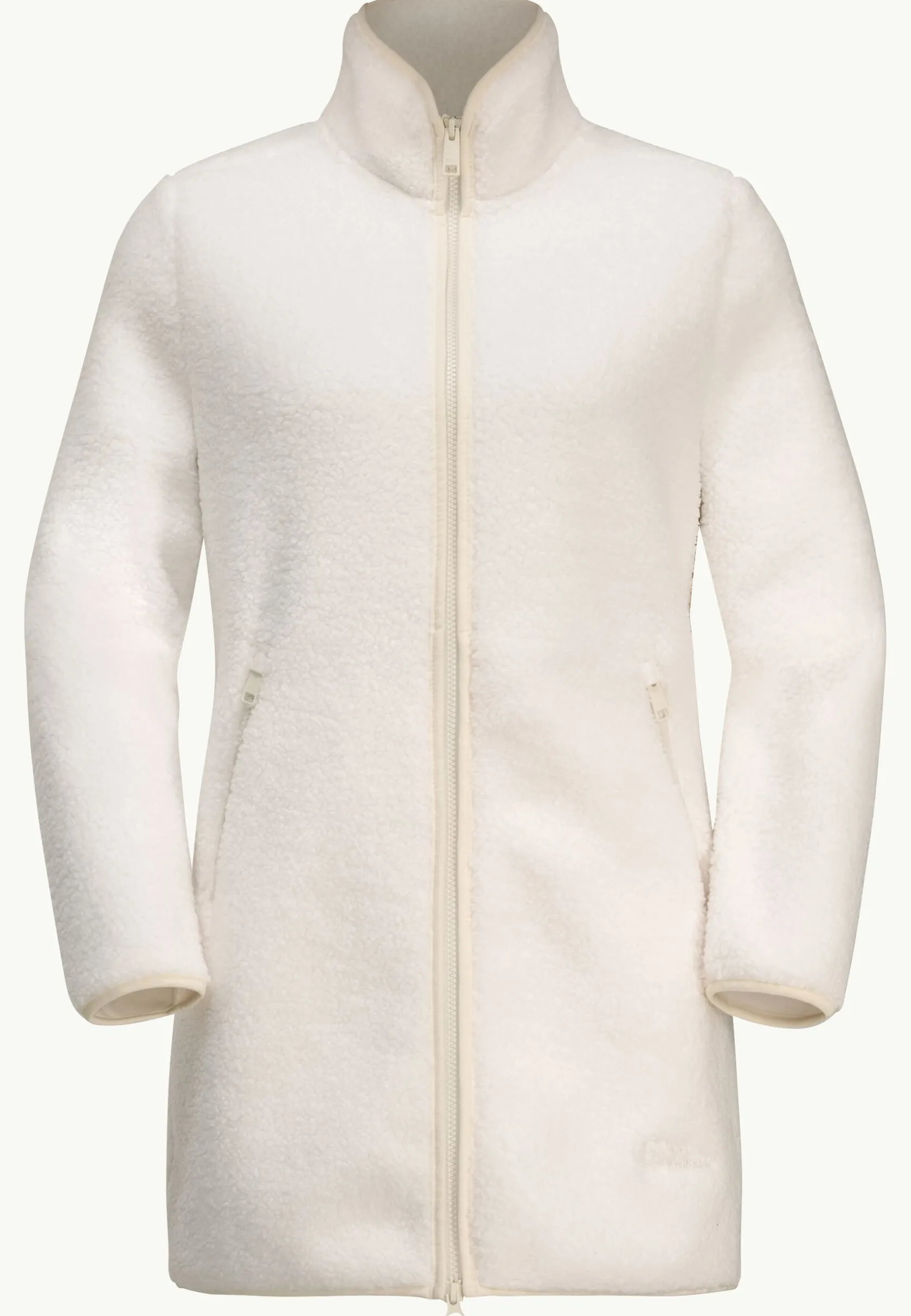 Sale High Curl Coat W Damen Fleecejacken|Übergangsjacken
