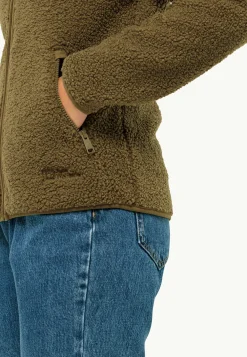 Discount High Curl Jacket W Damen Fleece|Fleecejacken