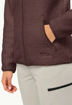 Discount High Curl Jacket W Damen Fleece|Fleecejacken