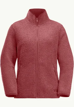 Discount High Curl Jacket W Damen Fleece|Fleecejacken