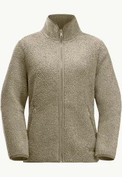 Discount High Curl Jacket W Damen Fleece|Fleecejacken