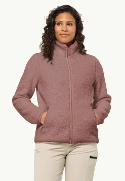 Discount High Curl Jacket W Damen Fleece|Fleecejacken