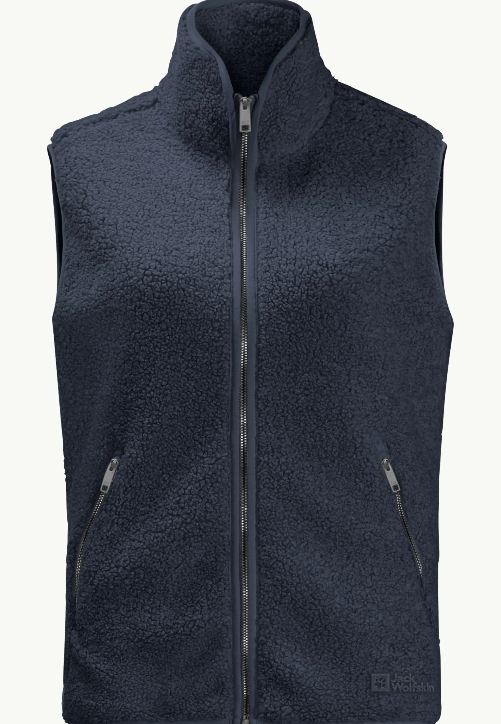 Best High Curl Vest W Damen Fleece|Fleecejacken