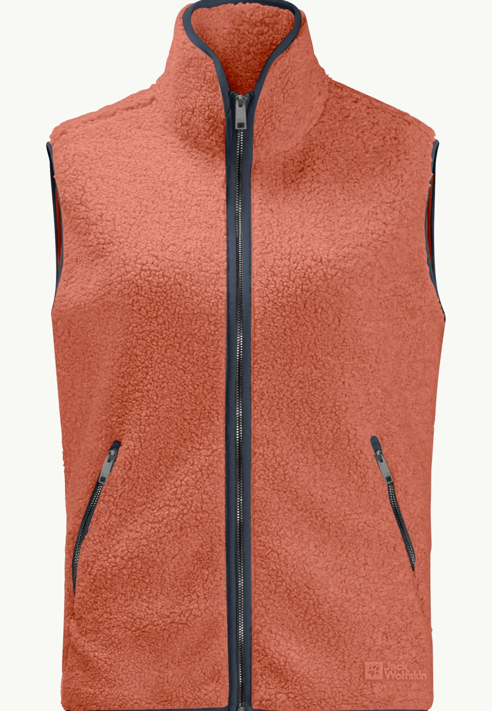 Best High Curl Vest W Damen Fleece|Fleecejacken