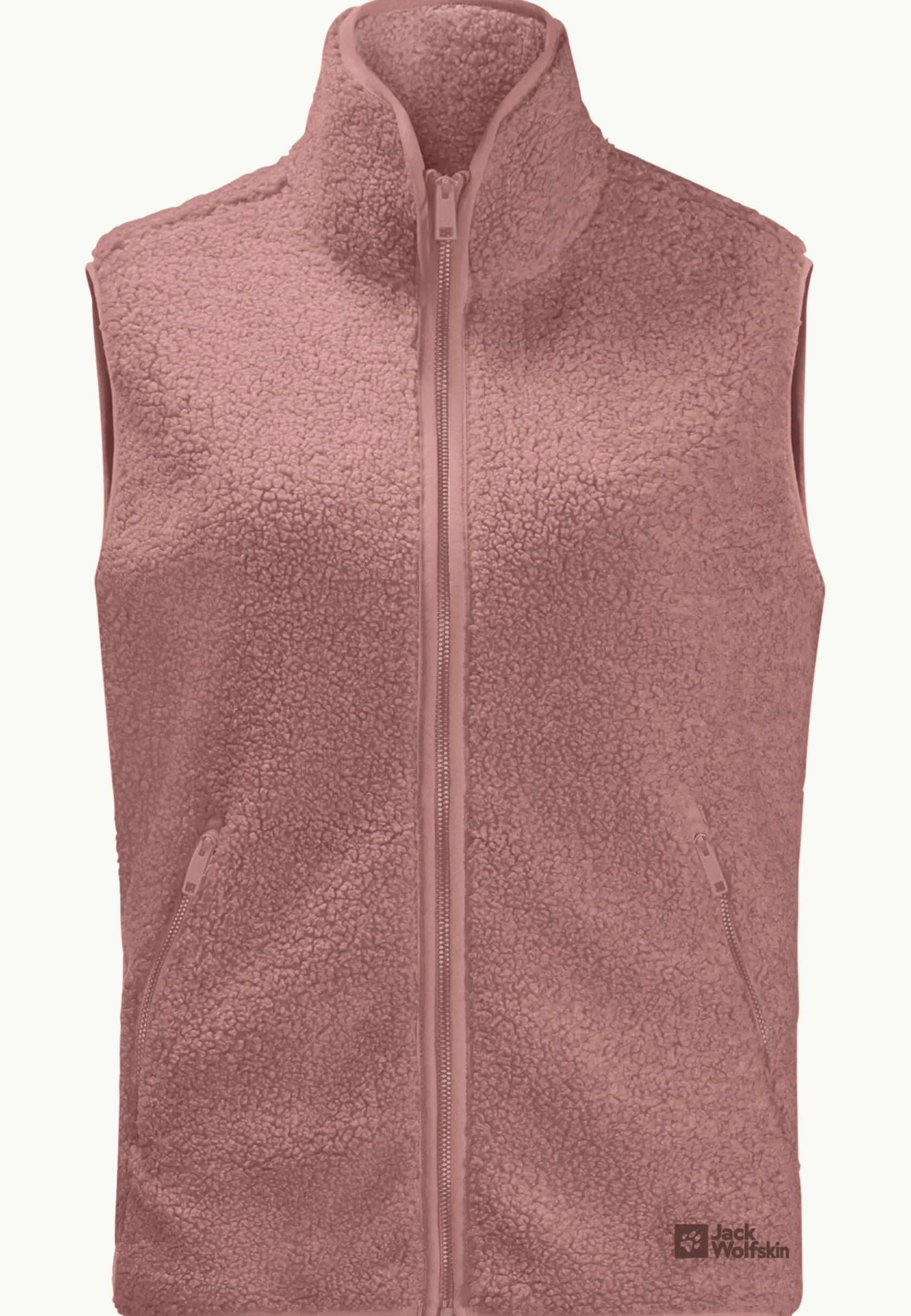 Best High Curl Vest W Damen Fleece|Fleecejacken