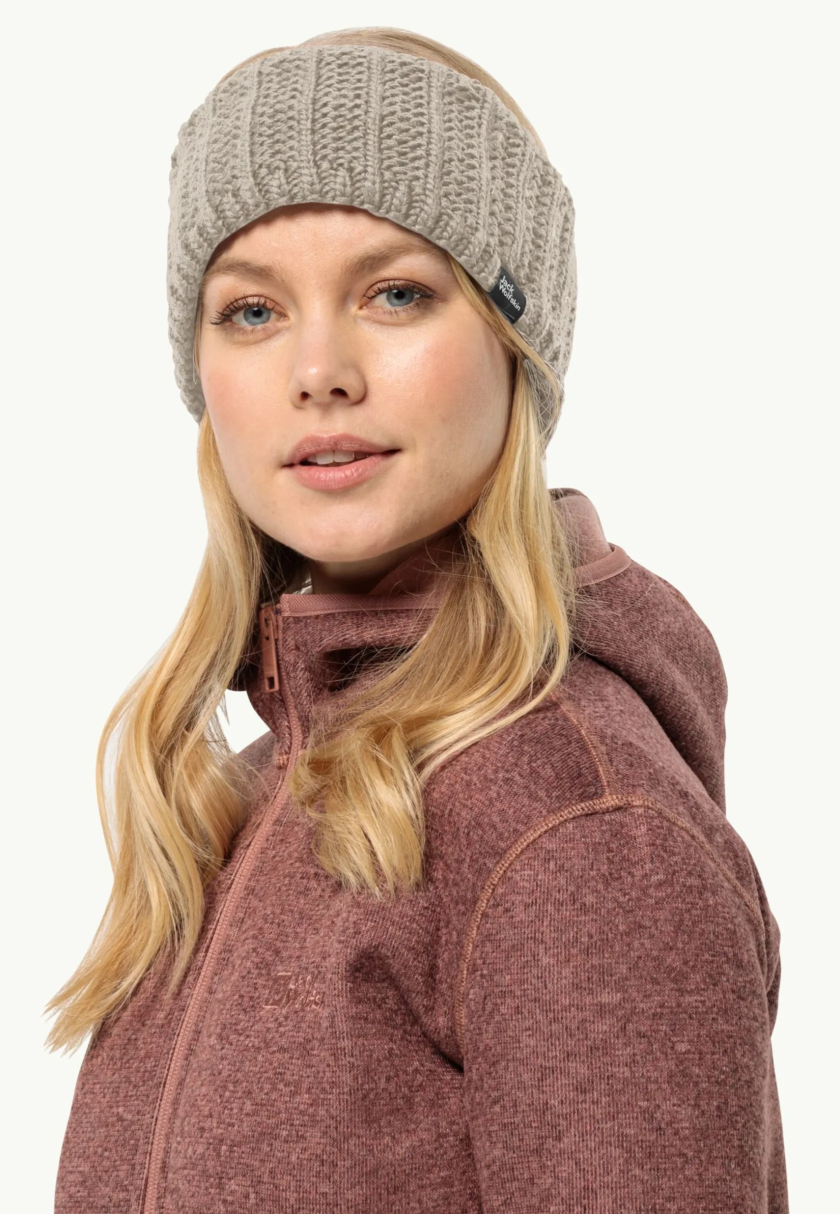 Hot Highloft Knit Headband W Damen Mützen