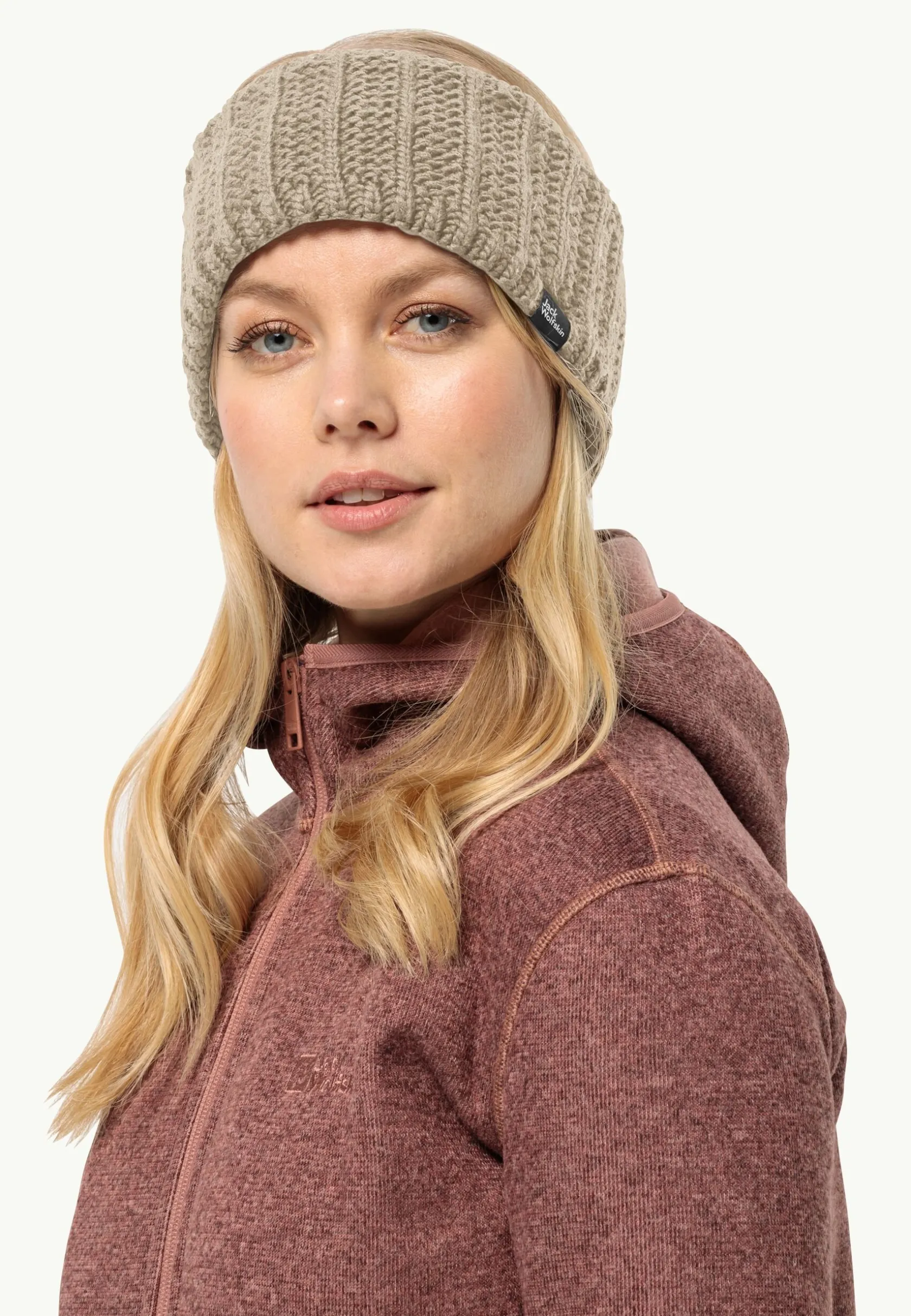 Hot Highloft Knit Headband W Damen Mützen