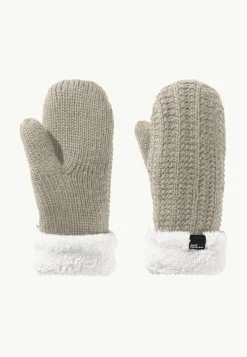 Clearance Highloft Knit Mitten W Damen Handschuhe