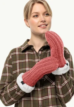 Clearance Highloft Knit Mitten W Damen Handschuhe
