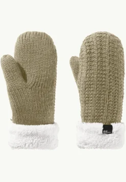 Clearance Highloft Knit Mitten W Damen Handschuhe