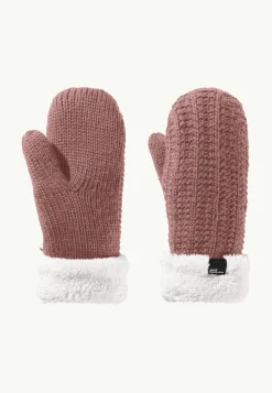 Clearance Highloft Knit Mitten W Damen Handschuhe