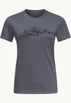New Hiking S/s T W Damen Funktionsshirts|T-Shirts & Longsleeves