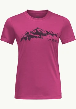 New Hiking S/s T W Damen Funktionsshirts|T-Shirts & Longsleeves