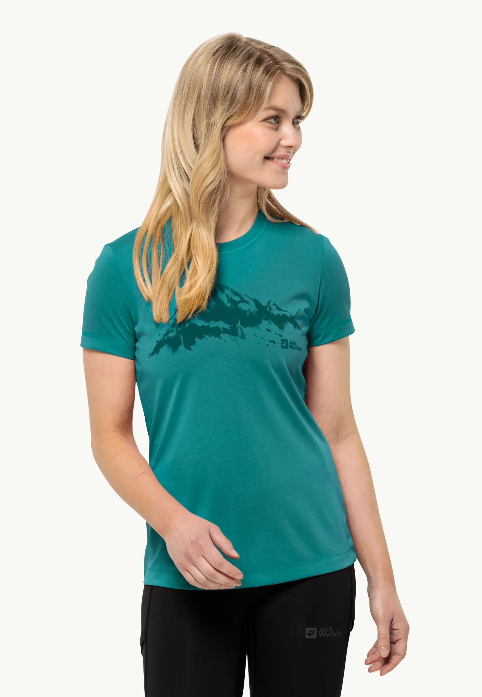 New Hiking S/s T W Damen Funktionsshirts|T-Shirts & Longsleeves