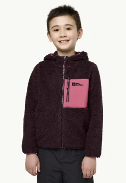 New Ice Curl Hood Jacket K Kinder Fleece|Fleecejacken
