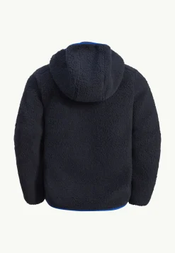 New Ice Curl Hood Jacket K Kinder Fleece|Fleecejacken