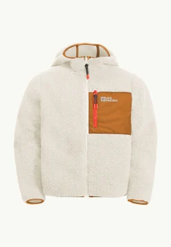 New Ice Curl Hood Jacket K Kinder Fleece|Fleecejacken