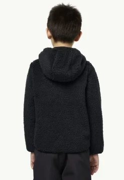 New Ice Curl Hood Jacket K Kinder Fleece|Fleecejacken