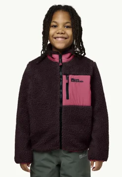 Clearance Ice Curl Jacket K Kinder Fleece|Fleecejacken