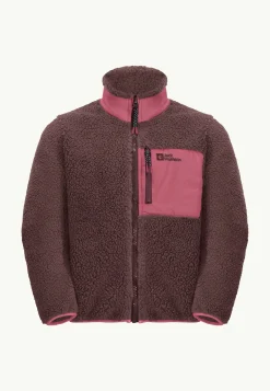 Clearance Ice Curl Jacket K Kinder Fleece|Fleecejacken