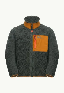 Clearance Ice Curl Jacket K Kinder Fleece|Fleecejacken